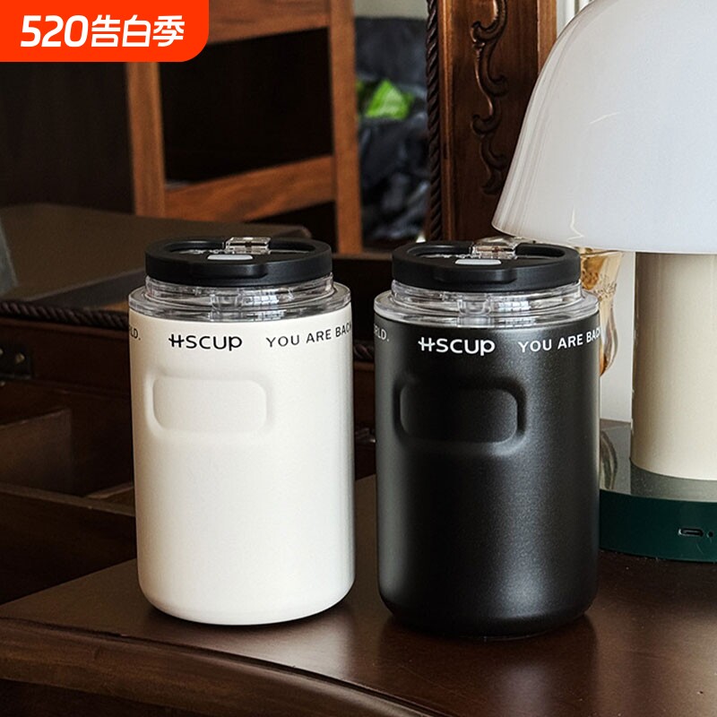 女生高颜值小巧便携保温杯男款咖啡杯户外携带随行杯2026新款水杯