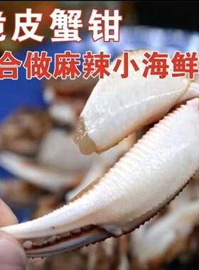 沙蟹钳新鲜商用冻品麻辣小海鲜花生鲜蟹腿蟹脚冷冻水产