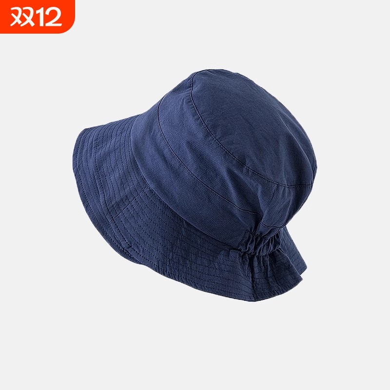 muj速干遮阳渔夫帽子女夏季轻薄款透气盆帽防紫外线防晒.高级感