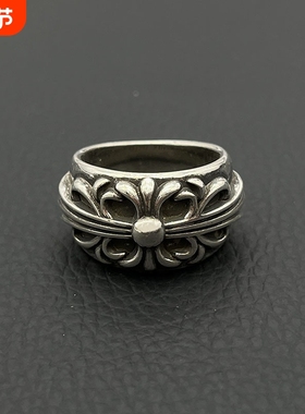 ODEK复古守护者戒指中号欧美小众嘻哈指环男士霸气朋克经典款轻奢