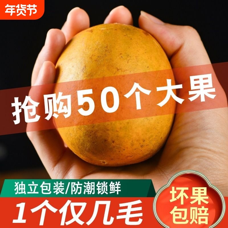 低温脱水黄金罗汉果干果大果散装茶包白肉泡水罗汉果茶小包装