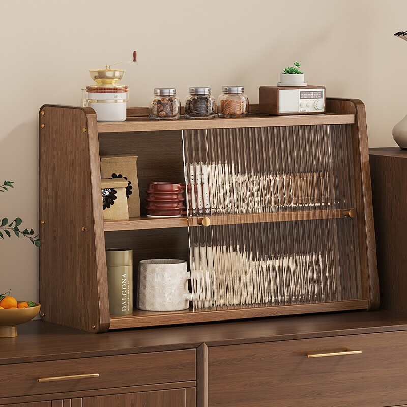 实木杯架防尘咖啡杯水杯子收纳餐桌台面茶杯茶具放置餐边柜置物架