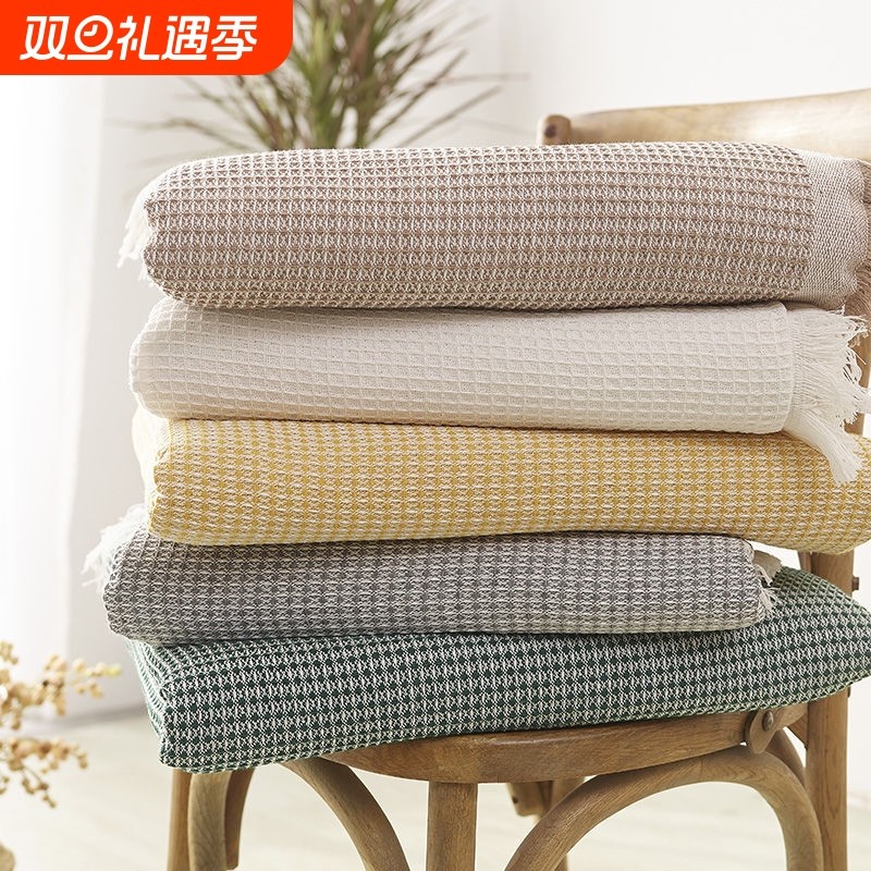 J沙发巾全盖布棉织沙发垫四季通用沙发套罩全包万能盖巾