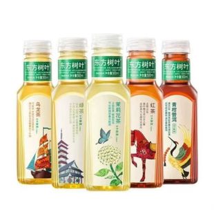 东方树叶茉莉花茶无糖茶饮伴手礼500ml多口味随心选0糖0卡0脂