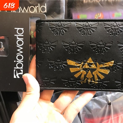 塞尔达传说 The Legend of Zelda 荒野之息 天空之剑游戏周边钱包