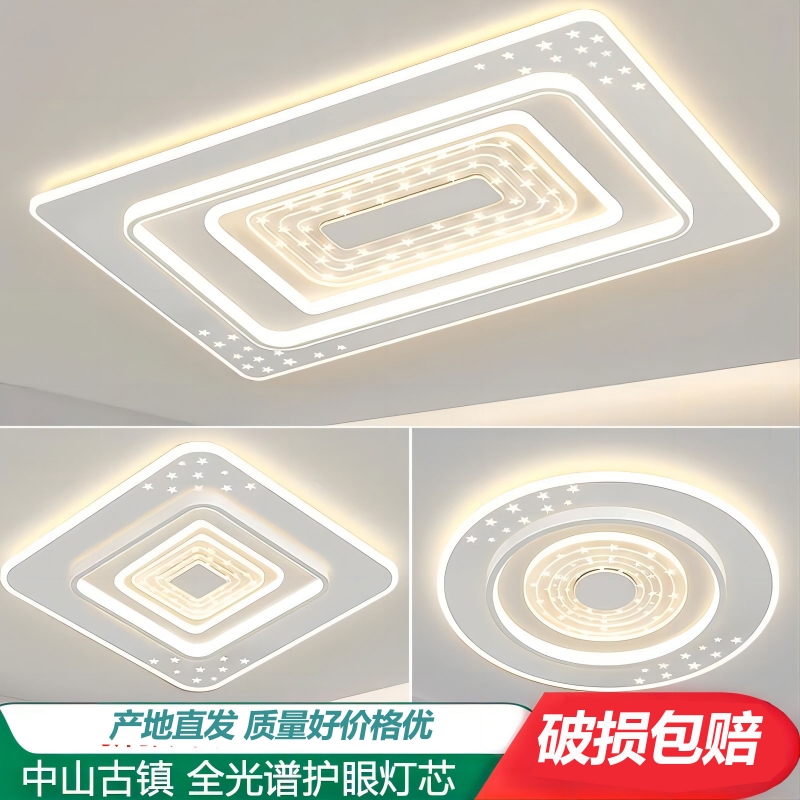 2025新款现代简约大气吸顶灯