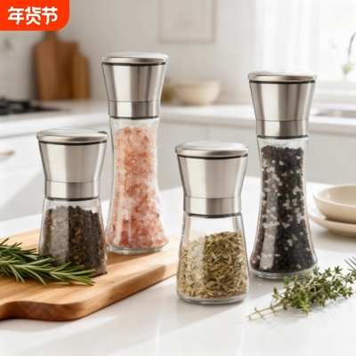 胡椒高端研磨器不锈钢磨白黑