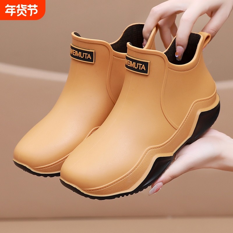 雨鞋女防滑短筒雨靴防水鞋保暖厨房胶鞋套鞋钓鱼鞋鞋子轻便耐磨,居家日用,雨鞋/雨靴,淘宝优惠券,粉丝福利购,淘宝优惠卷