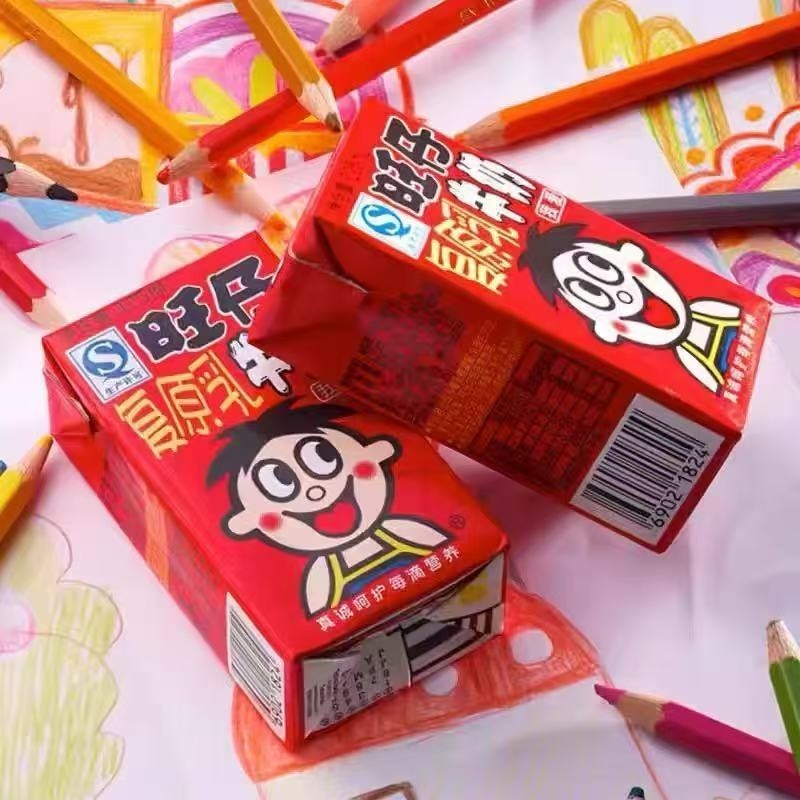 牛奶旺仔牛奶125ml盒整箱包装旺旺饮料品端午儿童节日营养早餐品