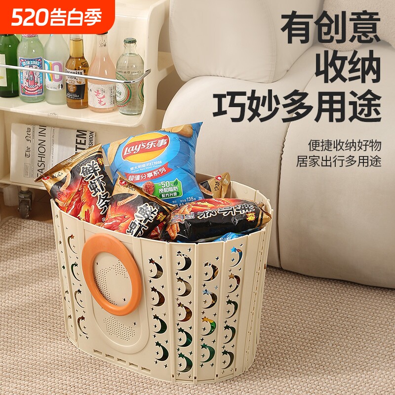 脏衣篮可折叠家用手提脏衣服收纳筐卫生间浴室脏衣篓放衣服收纳篮