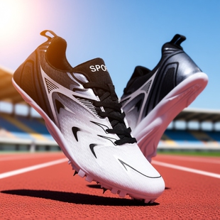 钉鞋田径短跑女专业男学生中考钉子鞋三级跳远体考比赛专用跑鞋子