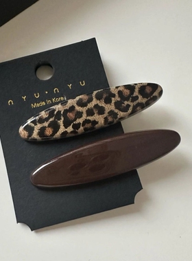 法式复古红色格纹发夹边夹侧边刘海鸭嘴夹女2025新款前额碎发头饰