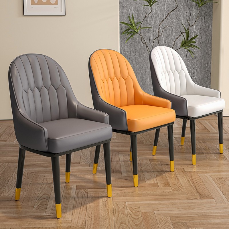 餐椅家用椅子轻奢高级感餐桌椅休闲麻将椅舒服久坐餐厅凳子靠背椅