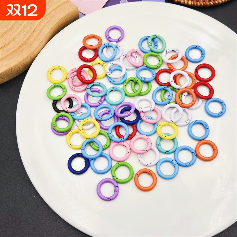 金属烤漆彩色钥匙扣|千人加购