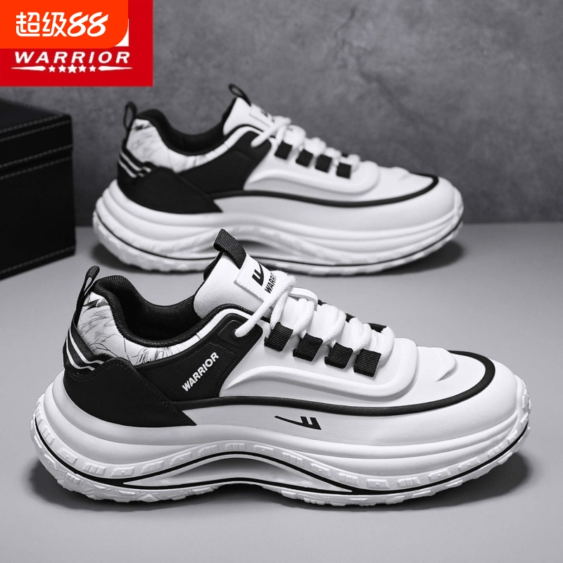 回力2025新款皮面老爹鞋