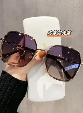 墨镜女款2025新款高级感防紫外线防晒开车偏光太阳眼镜近视带度数