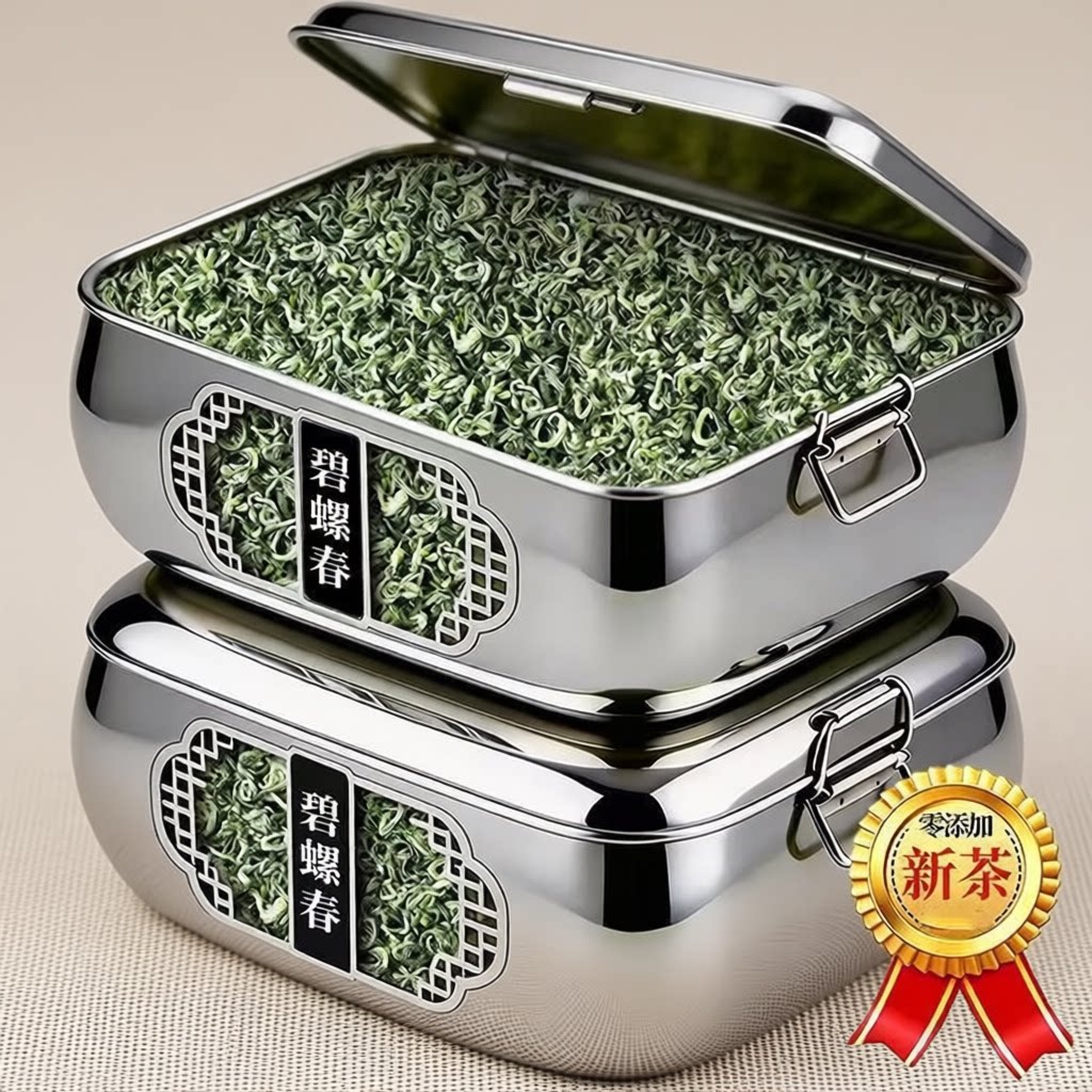 特级碧螺春茶叶2026新茶绿茶明前浓香型嫩芽自己喝春茶500g散装