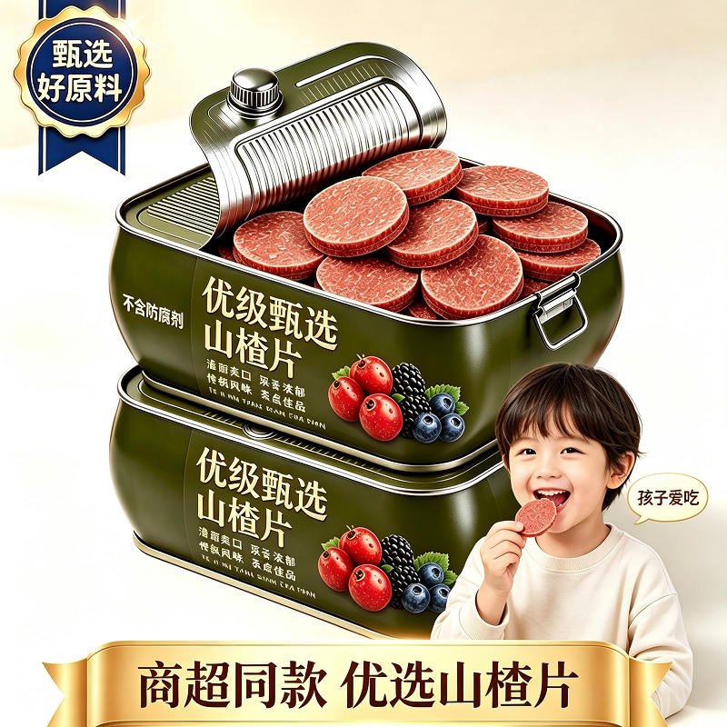 正宗蓝莓桑葚山楂片无添加防腐剂旗舰店零食儿童健康营养食农科院
