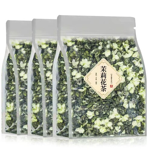 买一斤送半斤750g茉莉花茶