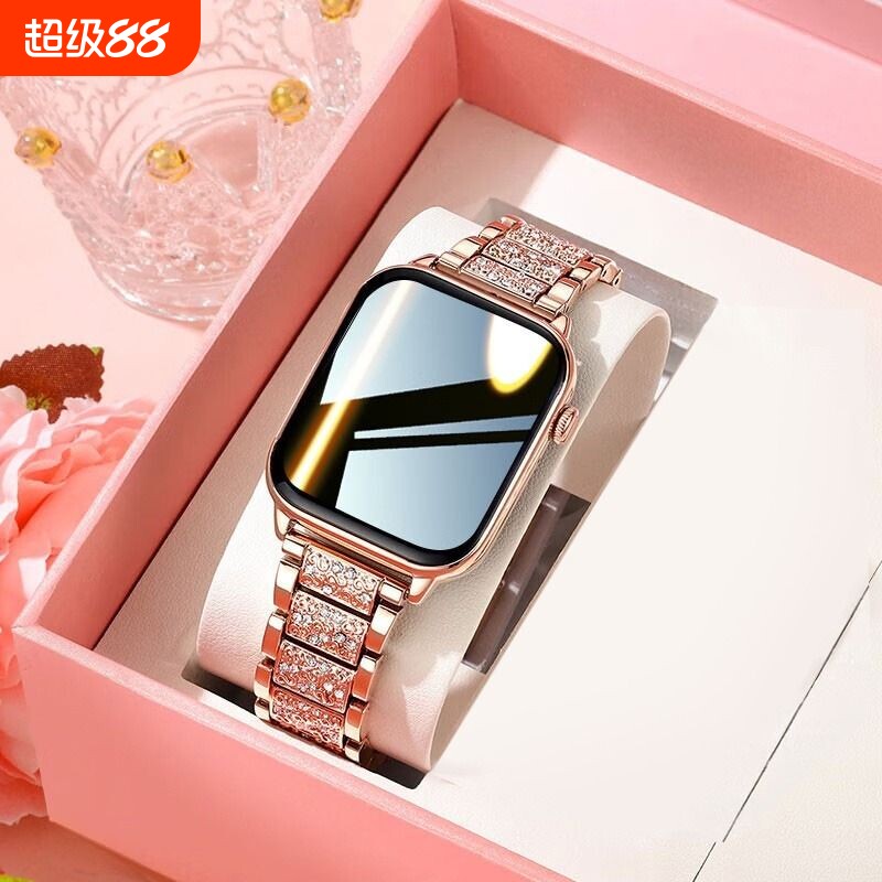 智能手表女款电话手表支付心率血压运动手环男蓝牙跑步监测游泳防水睡