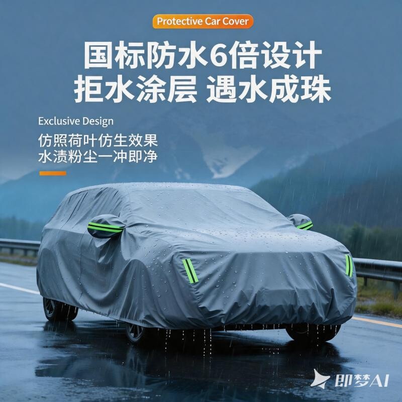 汽车车衣车罩轿车SUV全罩防晒防雨隔热通用四季加厚牛津布用品