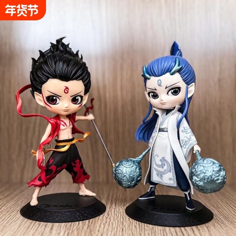 哪咤手办周边羁绊盲盒魔童闹海2电影敖丙玩偶摆潮玩摆件生日礼物