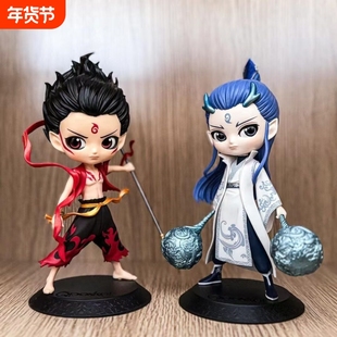 哪咤手办周边羁绊盲盒魔童闹海2电影敖丙玩偶摆潮玩摆件生日礼物