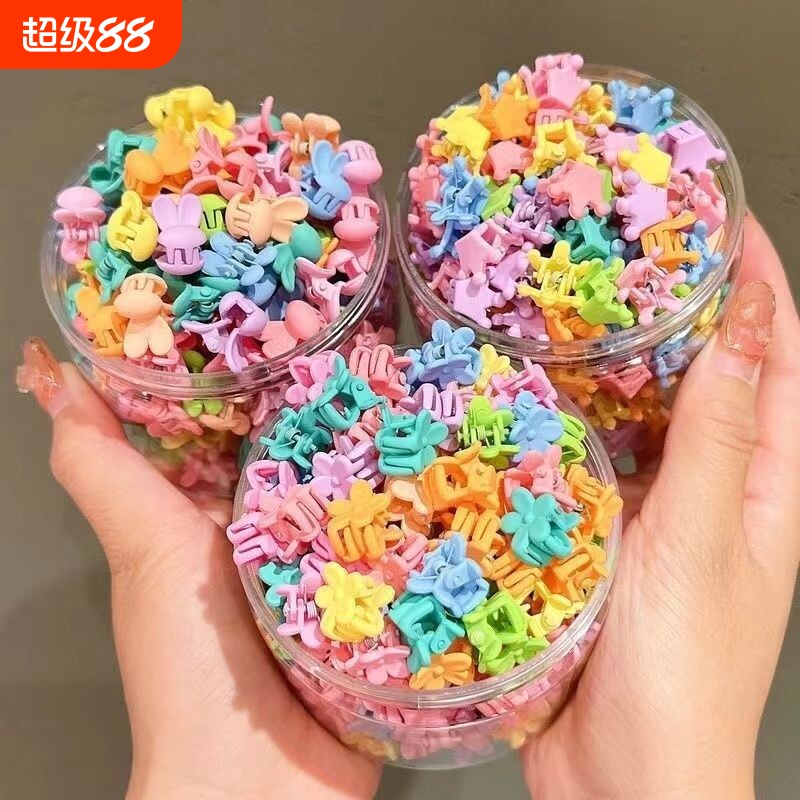 网红儿童韩版小号小抓夹发夹女童可爱风发卡小发夹发饰头饰宝宝