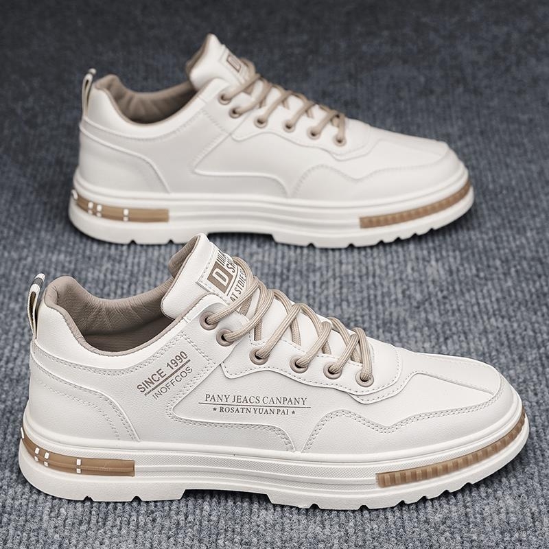 H蜻蜓皮鞋男鞋断码秋季透气百搭板鞋男士休闲工作防水防滑运耐磨