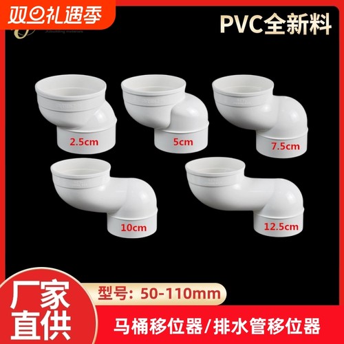 PVC马桶移位器扁管|超4000次加购