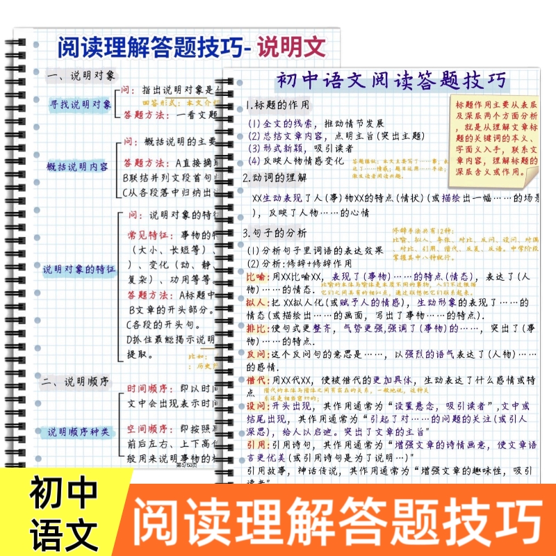 2024初中语文阅读理解答题技巧方法模板说明文散文记叙文及诗歌鉴