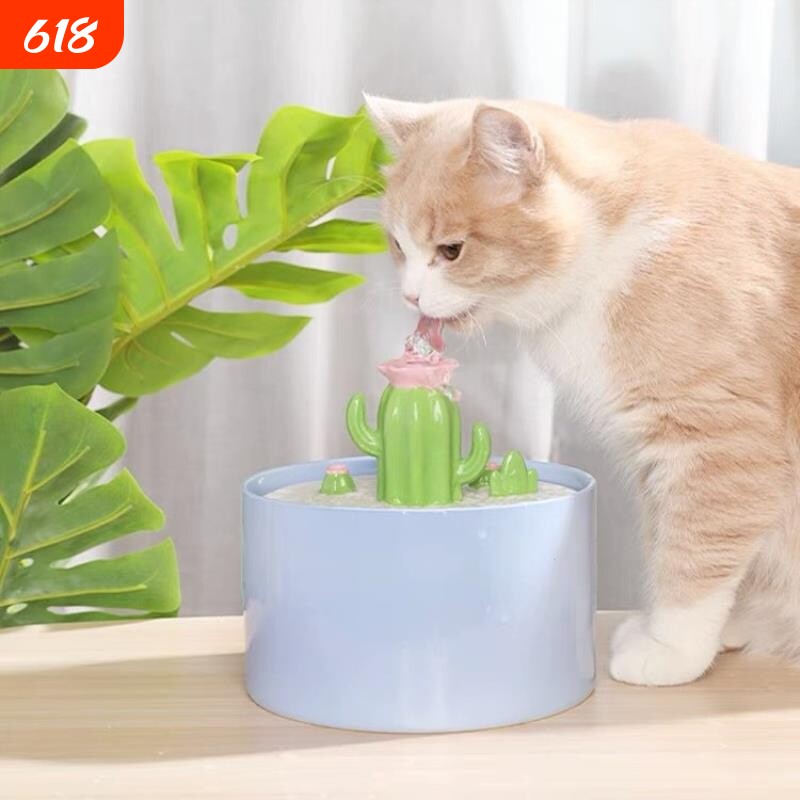 猫咪饮水机陶瓷宠物自动饮水器流动循环小猫狗狗喝水神器猫咪用品
