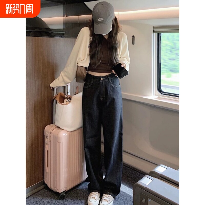 行李箱拉杆箱女生高颜值2025新款登机密码箱结实耐用24寸旅行皮