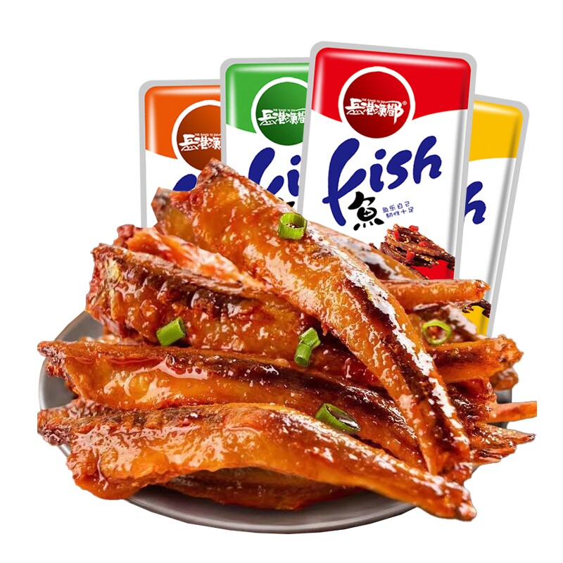 香辣小鱼仔干10包多规格湖南特产解馋毛毛鱼休闲零食即食小吃