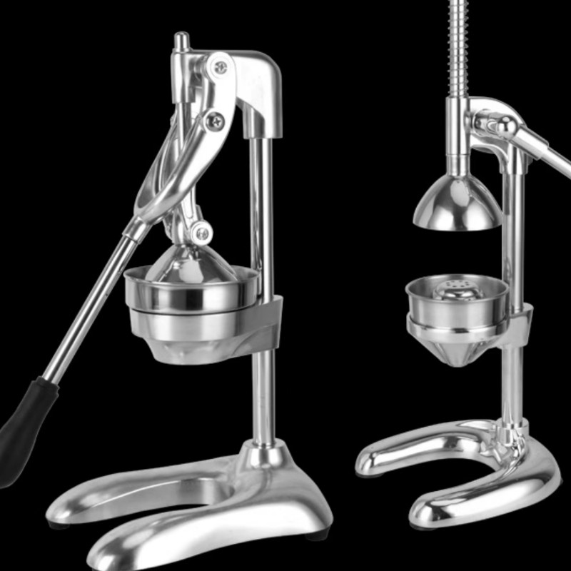 不锈钢榨汁机手工榨汁器手动挤压橙子石榴压汁机压榨机果汁机家用