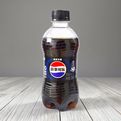 百事无糖可乐300ml*1瓶原味碳酸饮料解腻小瓶清爽气泡水汽水瓶装