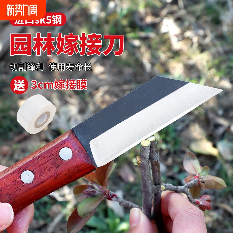 嫁接刀果树嫁接专用刀粗树接树芽接刀园艺专用工具刀神器专业
