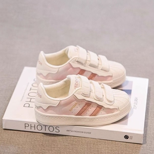 女童鞋子小白鞋2026新款春款运动鞋儿童板鞋爆款春夏鞋幼儿园休闲