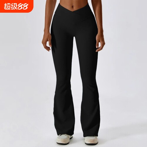 olo yoga瑜伽裤女高腰提臀喇叭阔腿长裤运动健身裤2026春季新款