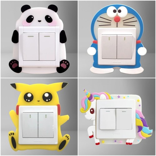 夜光3d开关贴灰色|超4000次加购