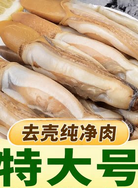 蛏王肉新鲜蛏子鲜活竹节蛏冷冻捞汁小海鲜酒店商用竹蛏肉水产扇贝