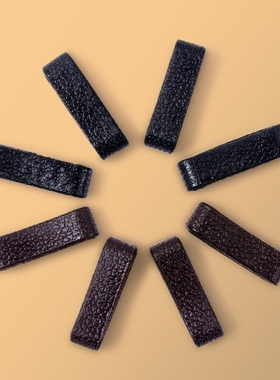 男生腰带扣皮圈环带扣配件裤带皮套固定高档环尾部固定圈黑色简约