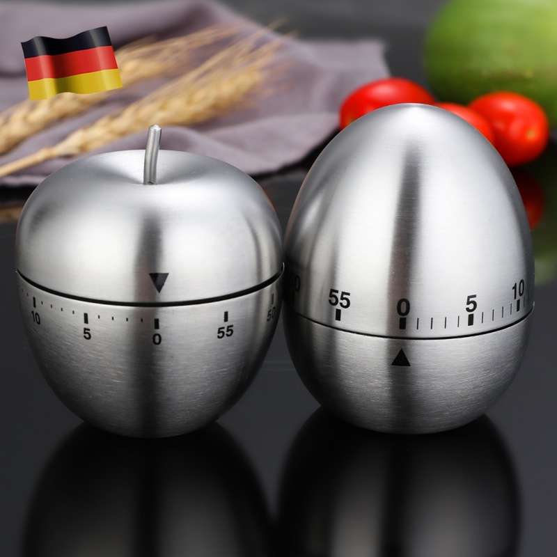 不锈钢定时器新款飞碟锥形创意可爱厨房时间管理学生机械提醒计时