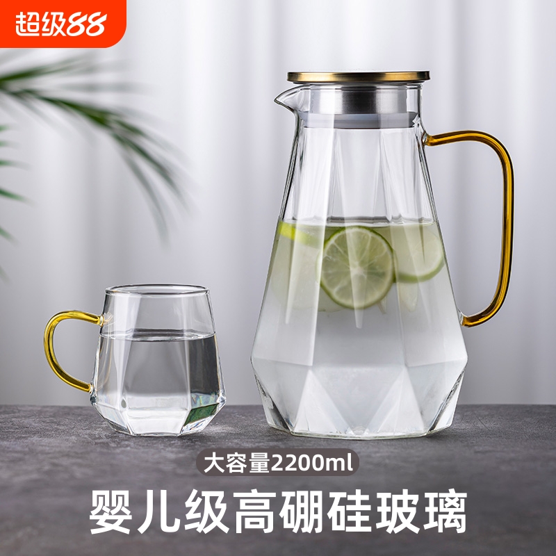 耐高温家用水壶玻璃北欧