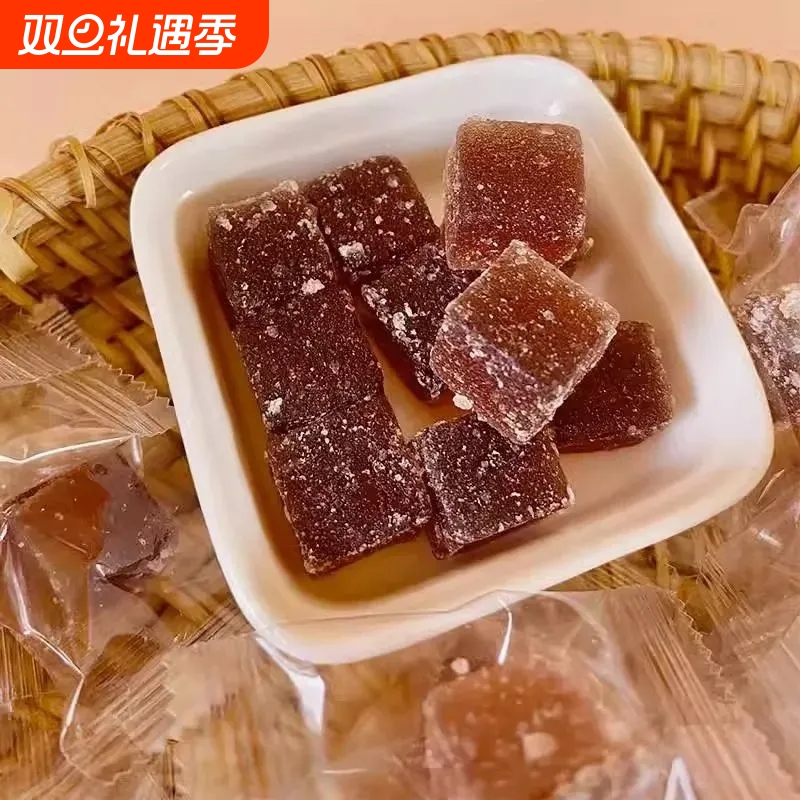 红糖酸枣仁软糕百合茯苓莲子小零食独立包装软糖中式糕点健康传统