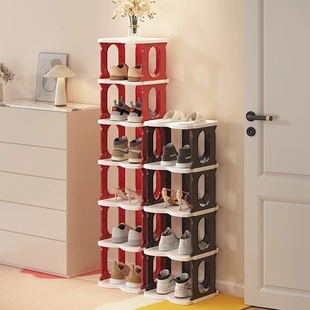 柜简易省空间宿舍鞋 架鞋 子收纳架 架小窄门口家用入户门鞋 多层鞋