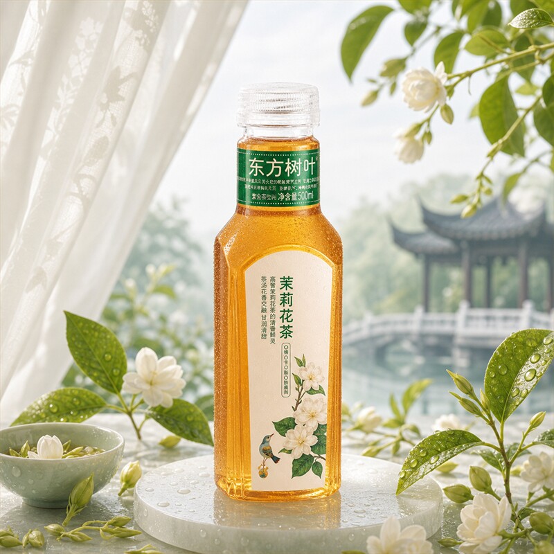 东方树叶500ml*15瓶茉莉青柑乌龙红茶绿茶普洱花茶饮料茶饮农