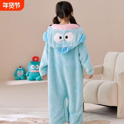 已售500+搞怪丑鱼连体睡衣