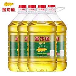 【金龙鱼】精炼一级大豆油整箱煎烤烹炸家用炒菜食用油