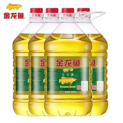 【金龙鱼】精炼一级大豆油整箱煎烤烹炸家用炒菜食用油